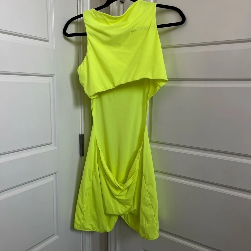 SKIMS Fits Everybody High Neck Cut Out Onesie Green Size 3X